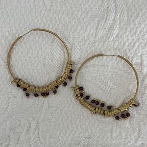 Gold Hoop Earrings